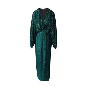 Elie Saab Laurel Sequined Gown in Green Polyester